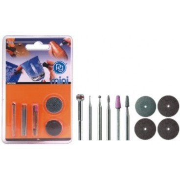 MINIACC. MODELLISMO KIT PER INCISIONI 10 ACCESSORI