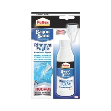 PATTEX BAGNO SANO RINNOVA FUGHE ml 125