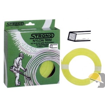 FILO NYLON STRONG QUADRO mm 3  mt 15