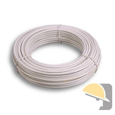 CAVO PLASTIGOMMA PIATTO HO3VVH2F BIANCO 2x0,75