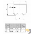 COMUNELLO MONOROTAIA PER CARRELLO GRANDE ml 6