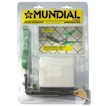 MUNDIAL PINZA RETI AUTOMATICA C/CARICATORE + PUNTI Z 16-18