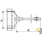 IBFM SPINGIPORTA A MOLLA ZINCATO n.2 mm 100x235