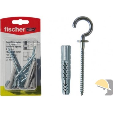 TASSELLO FISCHER BLISTER UX C/OCCHIOLO 6x35 R (pz.4)