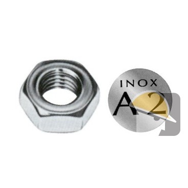 DADO ESAGONO INOX A2 DIN934 6S M10