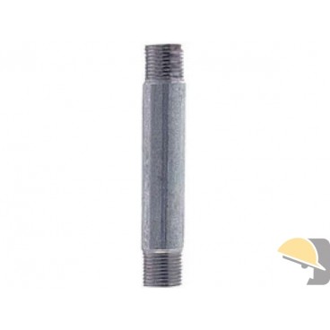 TUBO PROLUNGAMENTO ACC. ZINC. FIG.630 1/2" mm1000