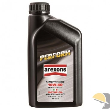 AREXONS OLIO LUBRIFICANTE SEMISINTETICO PEFORM 10W-40 lt 1