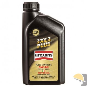 AREXONS OLIO LUBRIFICANTE FULLY SINT. 3X-C3 PLUS 5W-40 lt 4