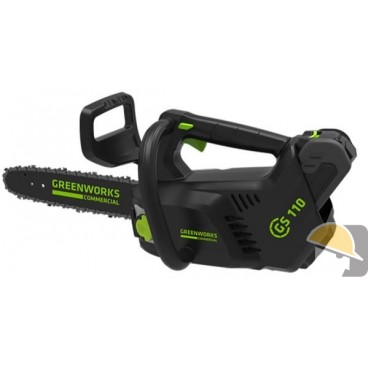 GREENWORKS 40V MOTOSEGA POTATURA GD40TCSK2 cm 25 c/BAT. 2Ah