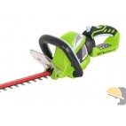 GREENWORKS 40V TAGLIASIEPI G40HT61K2 cm 61 C/BATTERIA 2Ah