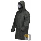 CAPPOTTO ISSA POLIURETANO LLUVIA FODERATO VERDE tg. M