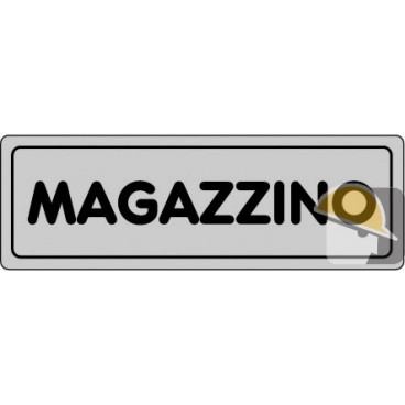 ETICHETTA ADESIVA "MAGAZZINO" cm 15x5