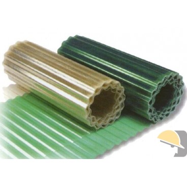 ONDULATO PLASTICO VERDE h. 150x40 ml