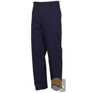 PANTALONE ISSA COTONE BLU MULTITASCHE tg. 44