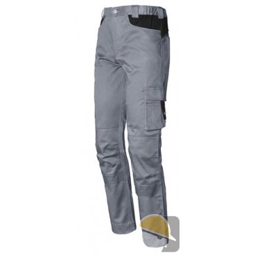 PANTALONE ISSA STRETCH MONO GRIGIO tg. L (52/54)