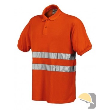 POLO ISSA ALTA VISIBILITA' ARANCIO EN471 tg. XL