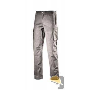 PANTALONE DIADORA CARGO STRETCH GRIGIO tg. L