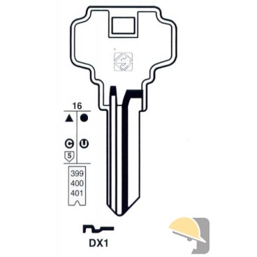 CHIAVE SILCA OLC per DEXTER DX1