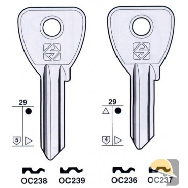 CHIAVE SILCA OLC per OMEC OC074