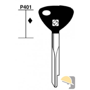 CHIAVE SILCA CROCE T/PLASTICA FIAM XF2P