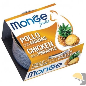 MONGE CAT FRUIT pollo con ananas gr 80