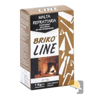 BRIKO LINE MALTA REFRATTARIA kg 1