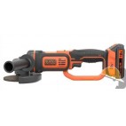 BLACK&DECKER SMERIGLIATRICE A BATTERIA BCG720M1 18V 4Ah