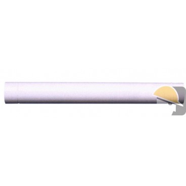 TUBO SMALTATO BIANCO SAVE 12x 50