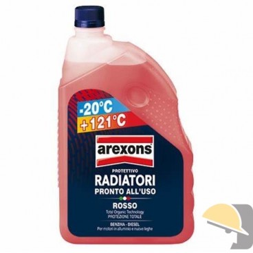 AREXONS LIQUIDO ANTIGELO ROSSO -20° lt 2