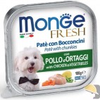 MONGE DOG FRESH gr.100 POLLE VERDURE
