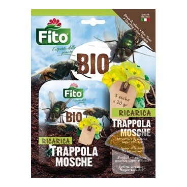 FITO RICARICA 3 ESCHE TRAPPOLA MOSCHE