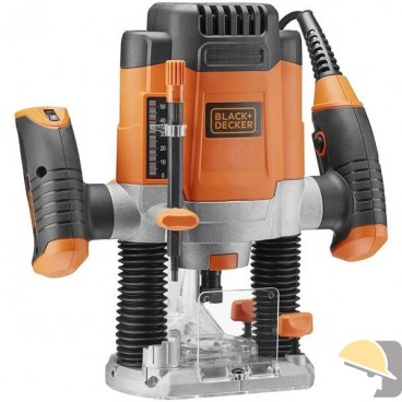 BLACK&DECKER ELETTROFRESATRICE KW1200EKA 1200W