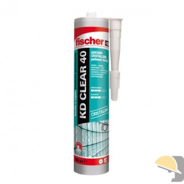 FISCHER ADESIVO SIGILLANTE ALTO MODULO KD CLEAR 40 ml 290