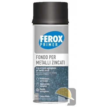 SMALTO AREXONS SPRAY FEROX FONDO LAMIERA ZINCATA ml 400