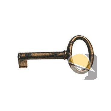 ACCESSORI CHIAVE PER MOBILI COTTALI mm 6x40 ORO ANTICATO