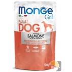 MONGE DOG GRILL BUSTE salmone gr.100