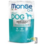 MONGE DOG GRILL BUSTE merluzzo gr.100
