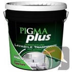 IDROPITTURA LAVABILE TRASPIRANTE INTERNI PIGMA PLUS lt  4