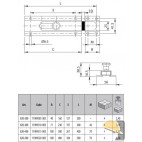 COMUNELLO CATENACCIO TRASVERSALE ASTA art.820 cm 20