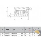 COMUNELLO CARDINE INF. CUSCINETTI REGGI SPINTA d. 45