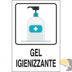 CARTELLO ALL. "COVID-19 GEL IGIENIZZANTE" cm 20x30