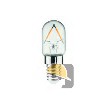 LAMPADA SHOT LED STICK PICCOLA PERA 1,5W E14 lm 140