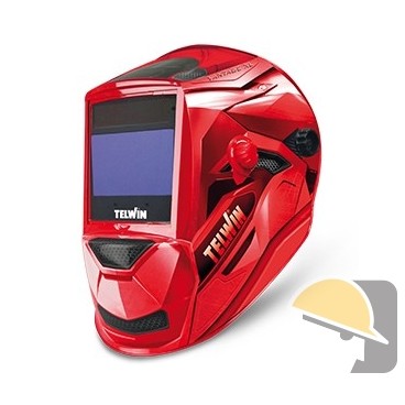 TELWIN MASCHERA DI PROTEZIONE VANTAGE RED XL