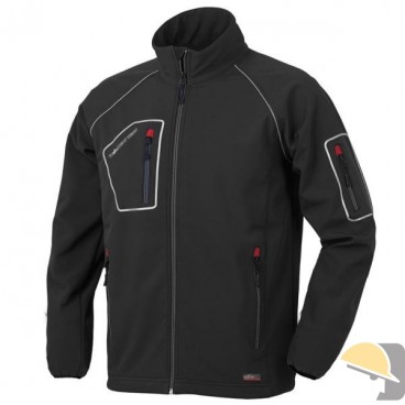 GIACCA ISSA SOFTSHELL JUST NERO tg. XL