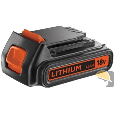 BLACK&DECKER BATTERIA LITIO 18V 1,5Ah BL1518-XJ