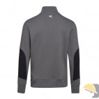 FELPA DIADORA SWEATSHIRT FZ LITEWORK GRIGIO ACCIAIO tg. XL