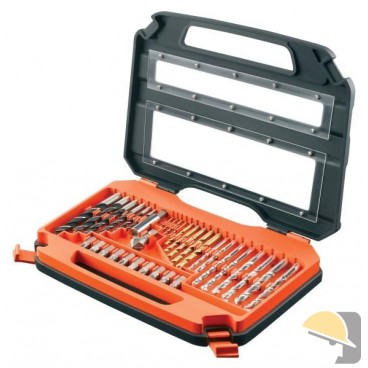 BLACK&DECKER VALIGETTA SET FORARE E AVVITARE pz.35