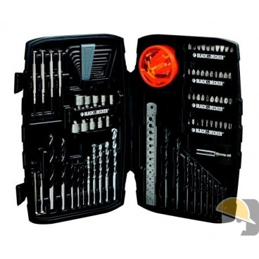 BLACK&DECKER SET pz.150 FORARE ED AVVITARE