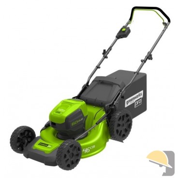 GREENWORKS 60V RASAERBA SEMOVENTE GD60LM46SP cm 46 S/CORPO