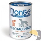 MONGE DOG SOLO gr.400 tacchino patè